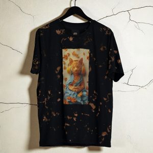Autumn Buddha Cat Tee